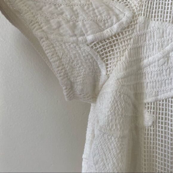 Anthro-maeve “Orchard” Beach Cotton Mini Dress - Picture 7 of 14